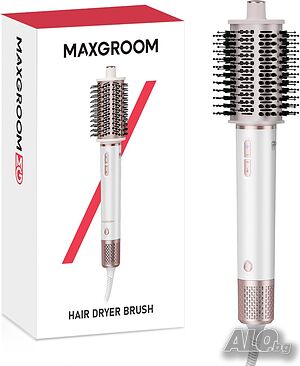 MAXGROOM Четка за коса с горещ въздух