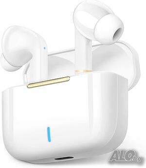 FIYAPOO Безжични Bluetooth 5.3 слушалки с шумопотискане