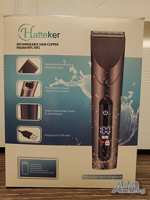 Акумулаторна машинка за подстригване Hatteker модел RFC-691