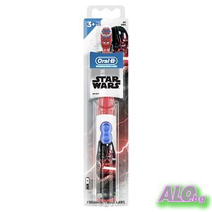 Детска четка за зъби Oral-B с батерии и изображение на STAR WARS
