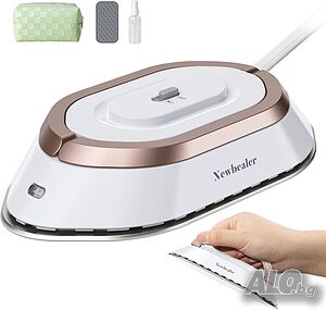 Пътна ютия Newbealer с двойно напрежение - 120V/220V (без пара)