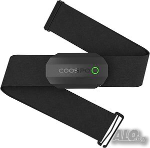 COOSPO Bluetooth пулсомер с колан за гърди