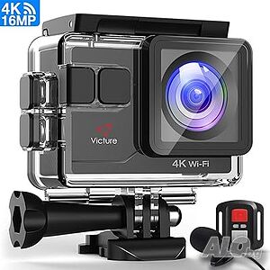 Victure AC700 4K 20MP WiFi Подводна екшън камера