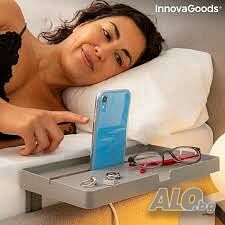 Универсален нощен рафт InnovaGoods Bedten - Подвижна поставка за легло