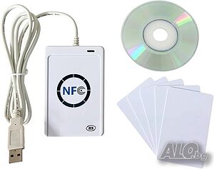ACS ACR122U NFC RFID 13.56MHZ четец на карти с USB кабел