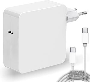 96W USB C зарядно за MacBook Pro/Air, iPad Pro, iPhone, Samsung