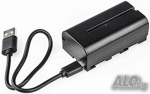 Батерия Viltrox - NP-F550, 2200 mAh, черна
