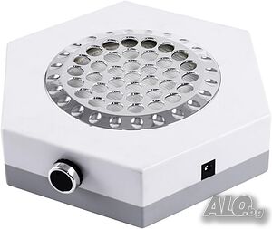 Прахоуловител за нокти, 80W мощен прахоуловител за нокти, вентилатор, прахосмукачка