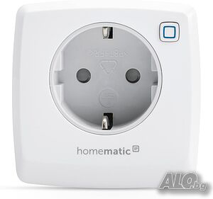 Homematic IP Умен домашен комутационен/измервателен контакт, контактът измерва мощност