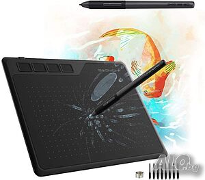GAOMON S620 Графичен таблет за дигитално рисуване/ 2D 3D анимация/