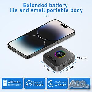 AXFEE Bluetooth 5.4 приемник за HiFi, Bluetooth аудио адаптер