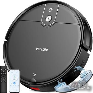 Роботизирана прахосмукачка VersLife L6, управление чрез приложение Alexa