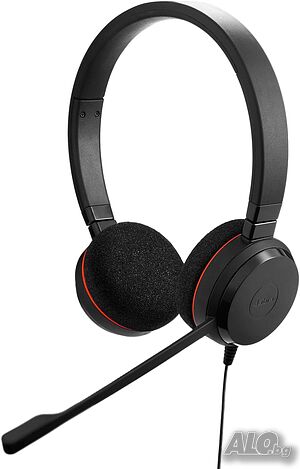 Jabra Evolve 20 Кабелни слушалки (издание 2025) - Комплект за две уши за офис и работа от дома