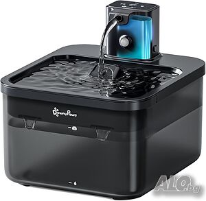 DownyPaws 2.5 L Безжичен котешки фонтан за пиене със сензор за движение | Аксесоари | Пловдив