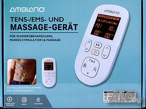 Ambiano TENS/EMS и масажен апарат с 60 предварително инсталирани програми