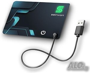 SEINXON Проследяващо устройство за портфейли (само за iOS) IP68 Тънко устройство за търсене
