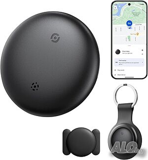Android тракер, съвместим с Google Find My (Find Hub); Smart Tag със сменяема батерия