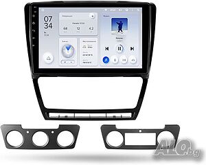 Мултимедия за Skoda Octavia 2 с два панела Android 8,1