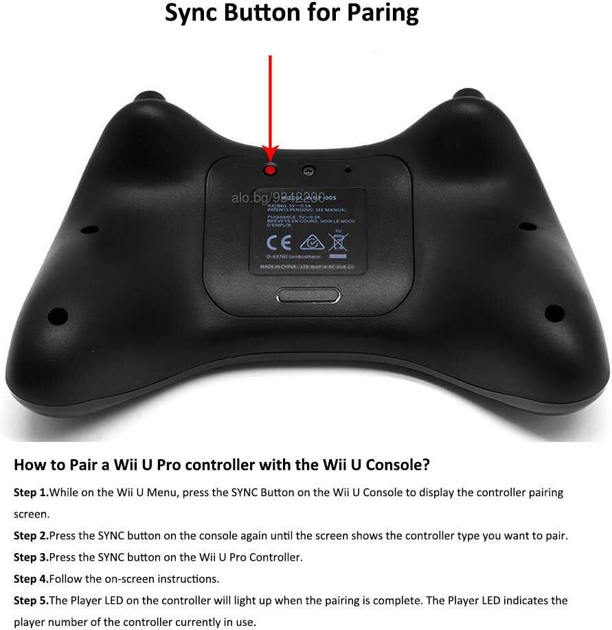 Nintendo Wii U Pro Controller - Black Аксесоари за конзоли | Игри и ...