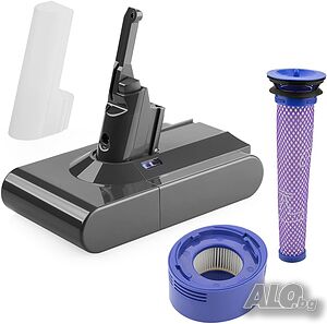 Батерия и филтри за Dyson V8 4.5Ah 21.6V за батерия Dyson V8
