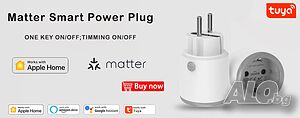 Смарт контакт 16A Zigbee/ Tuya / Alexa