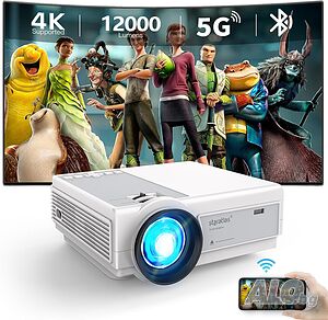Проектор Staratlas 5G WiFi Native 1080P 12000L 4K