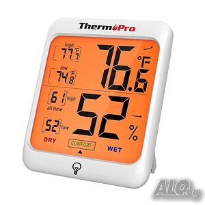 ThermoPro TP53 Дигитален хигрометър- термометър