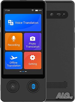 Преводач с изкуствен интелект от/ на 144 езика от глас и надпис Smart Translator-W12