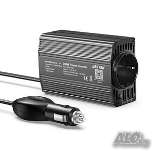 Инвертор висок клас 300 W Bestek 12v- 220/230v