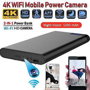 WiFi скрита камера във външна батерия Nisanmoon smart Powerbank
