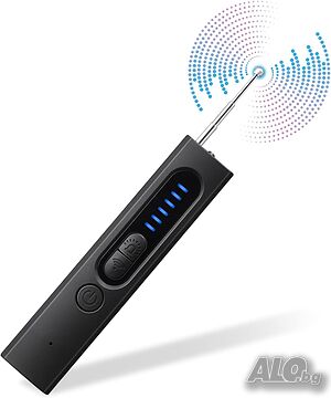 Детектор за откриване на скрити камери, GPS проследяващи устройства, подслушватели Ebarsenc X13