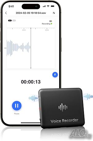 Смарт диктофон iZYREC 64GB с Bluetooth