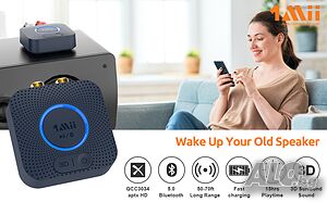 B06HD Bluetooth приемник премиум клас акумулаторен 3D