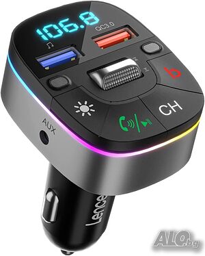 LENCENT Bluetooth 5.0 автомобилен FM трансмитер
