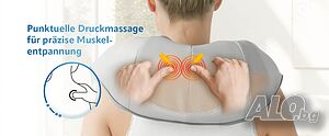 Висококачествен шиатсу масажор VITALmaxx Shiatsu and Massage