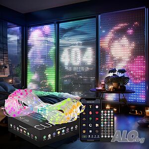 Светлина завеса с Wifi 540LEDs 1.50 x 2 м - програмируема Lphianx