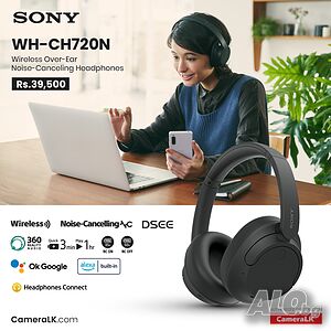 Безжични слушалки Sony - WH-CH720 висок клас