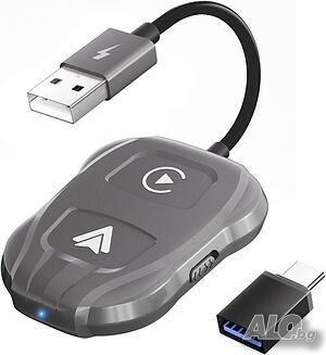 Безжичен Carplay и Android Auto адаптер,