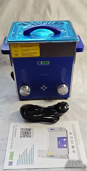 DK SONIC 2L ултразвуков почистваща вана с таймер и нагревател