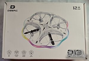 DEERC D13 Мини дрон за деца с избягване на препятствия 6 LED светлинни режима 3 батерии - многоцвете