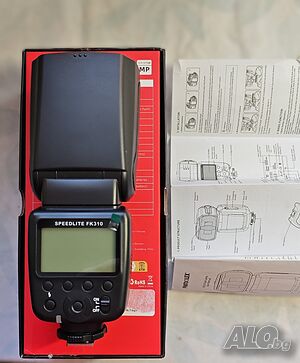 Светкавица PHOTOOLEX Speedlite FK310 за Canon, Nikon, Sony, Panasonic, Olympus, Pentax, Fujifilm