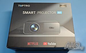 Проектор TOPTRO A1 Smart 4K WiFi 6 Netflix
