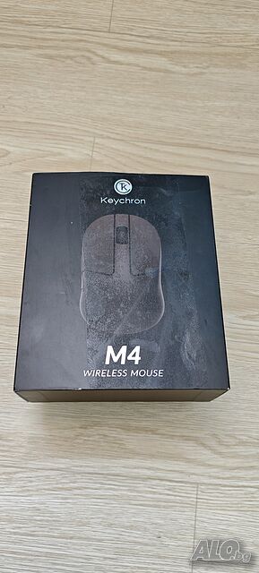 Безжична оптична мишка Keychron M4 - 8K опресняване - Bluetooth 5.3 / 2.4 GHz / USB връзка