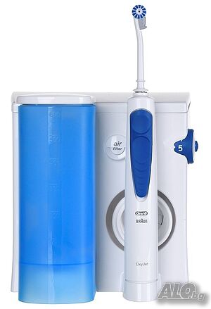 Орален душ Oral-B OxyJet (MD20) почистваща станция за устна хигиена