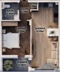 Двустаен апартамент от ДОКАЗАН ИНВЕСТИТОР