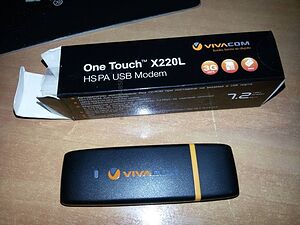 Продавам чисто нов 3G HSPA модем за мобилен интернет към Виваком