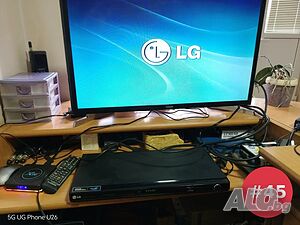 DVD плейър LG DVX382H с HDMI и SCART - Работи перфектно (+ ПОДАРЪК кабел)