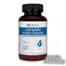 Хранителна добавка COMPLETE MULTI-VITAMIN 120 Tablets