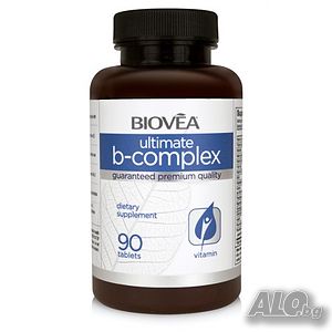 Хранителна добавка Biovea ULTIMATE B COMPLEX 90 Tablets