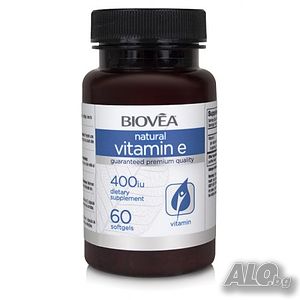 Хранителна добавка VITAMIN E 400 IU 60 Softgels